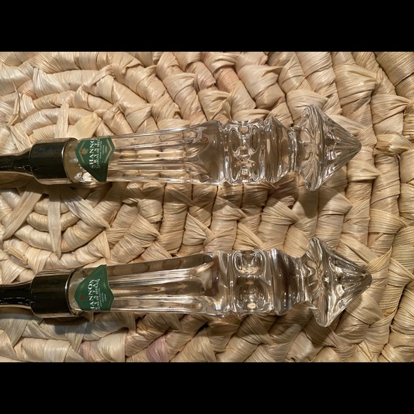 Shannon Crystal and Silver Serving Utensils 2 pc - Picture 2 of 10